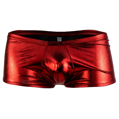 Male Power 153070 Heavy Metal Mini Short Boxer Briefs Color Red